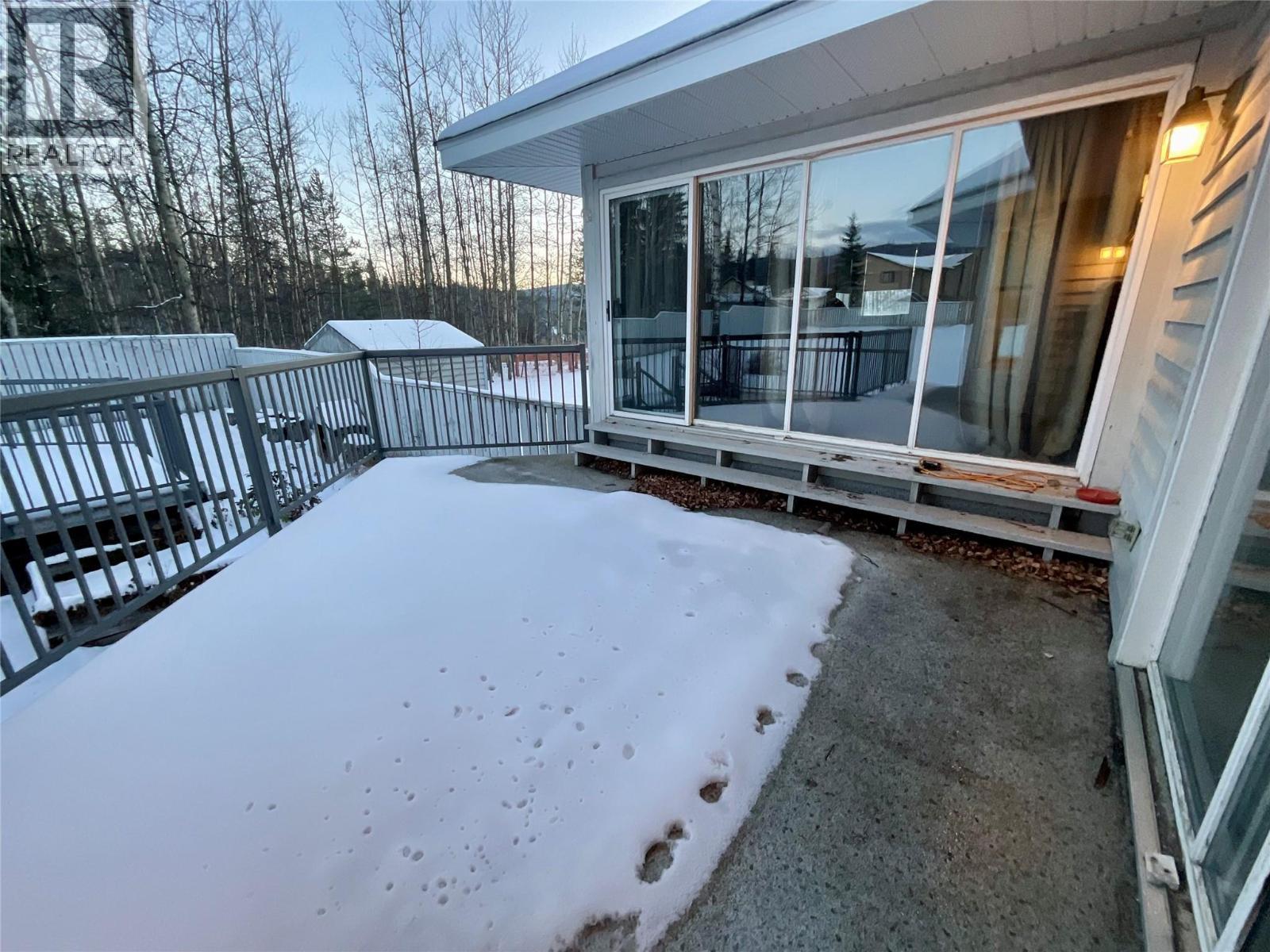12 Collier Place, Tumbler Ridge, BC - Outdoor With Deck Patio Veranda