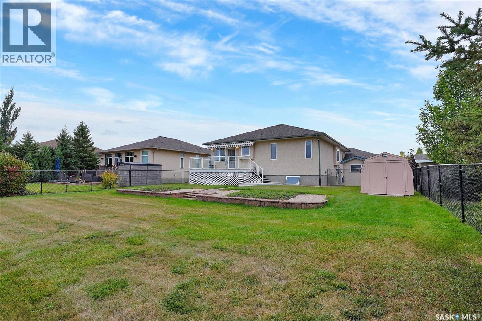 21 Woods Crescent, Edenwold Rm No.158, SK - Outdoor With Deck Patio Veranda