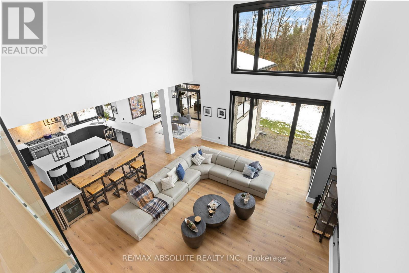 What a view from the second level! - 131 Cherryhill Drive, Ottawa, ON - Indoor Photo Showing Other Room