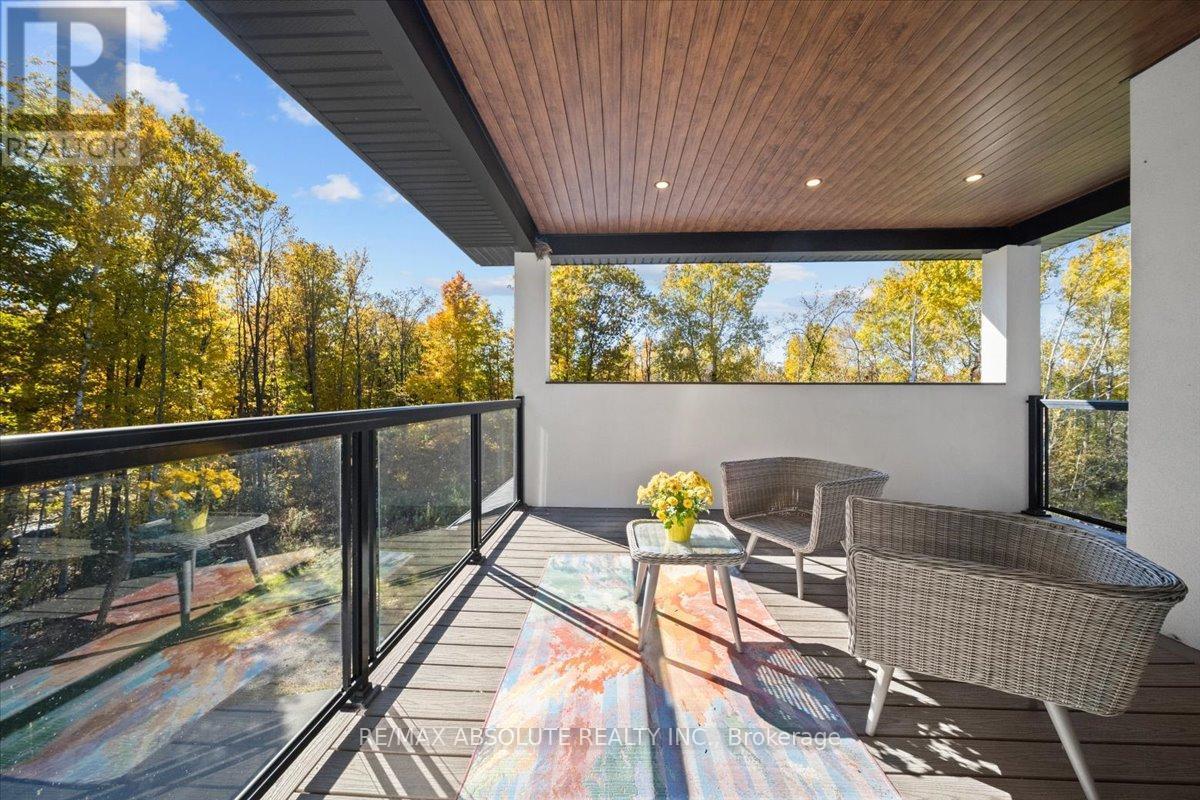 Balcony off the primary - 131 Cherryhill Drive, Ottawa, ON - Outdoor With Balcony With Exterior