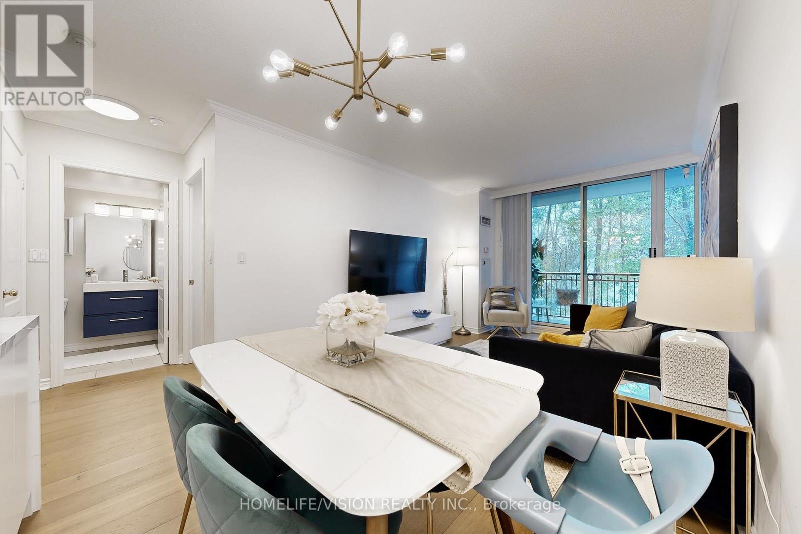 508 - 28 William Carson Crescent, Toronto, ON - Indoor Photo Showing Dining Room