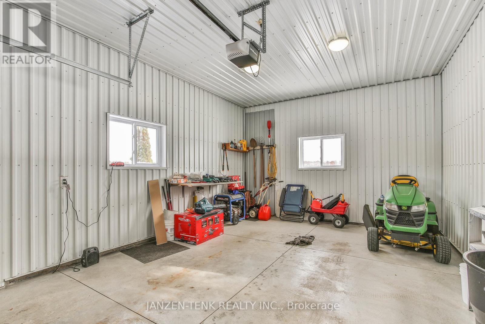 1728 1St Concession Road, Norfolk, ON - Indoor Photo Showing Garage
