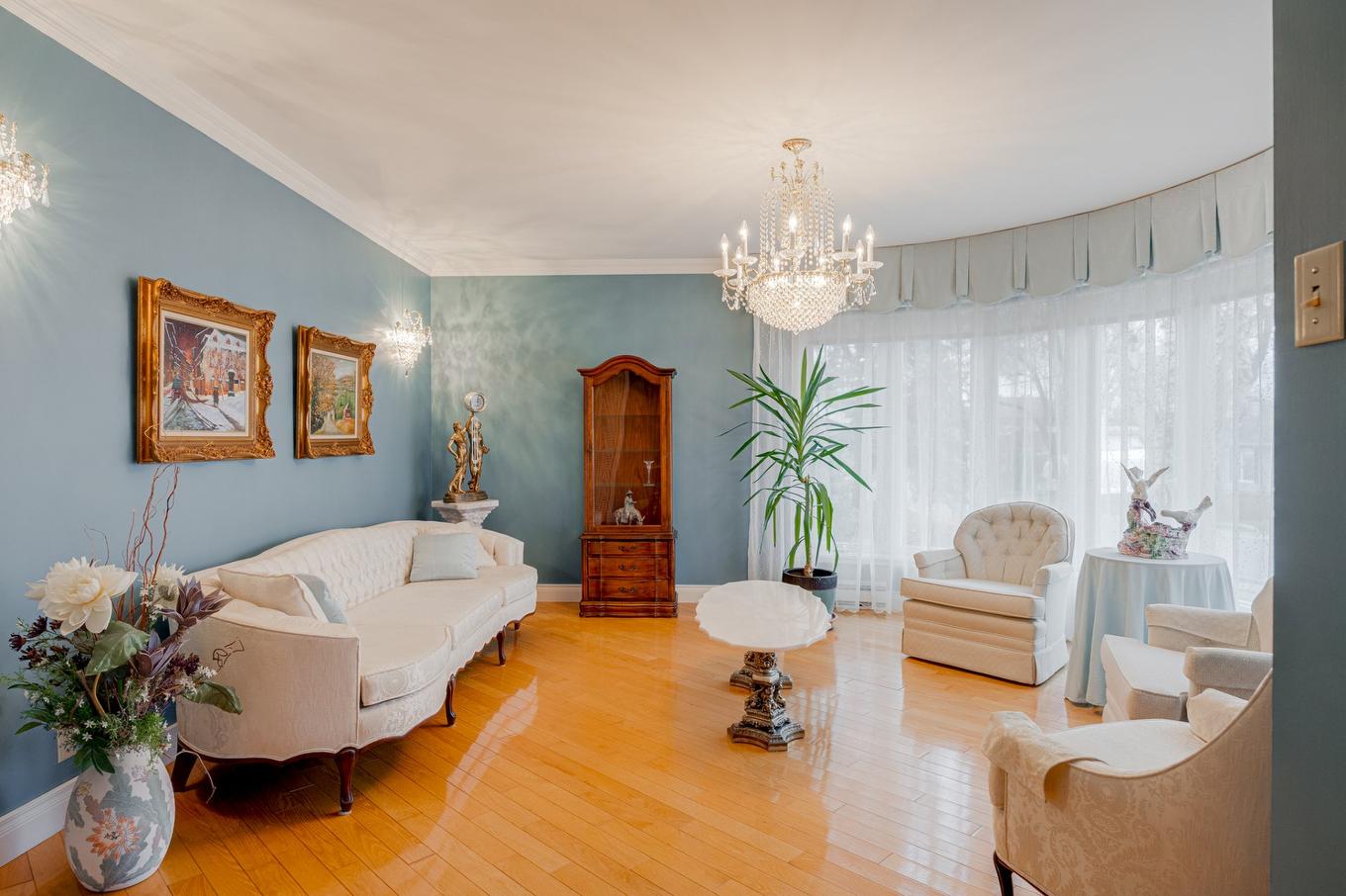 Salon - 2880 Av. Marivaux, Québec (Les Rivières), QC - Indoor Photo Showing Living Room