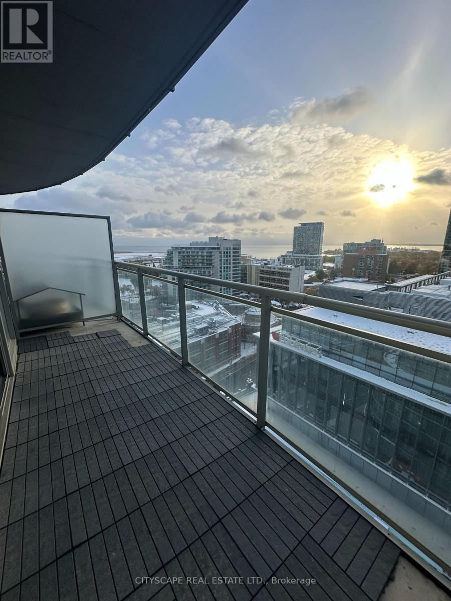 1902 - 38 Dan Leckie Way, Toronto, ON - Outdoor With Balcony With View