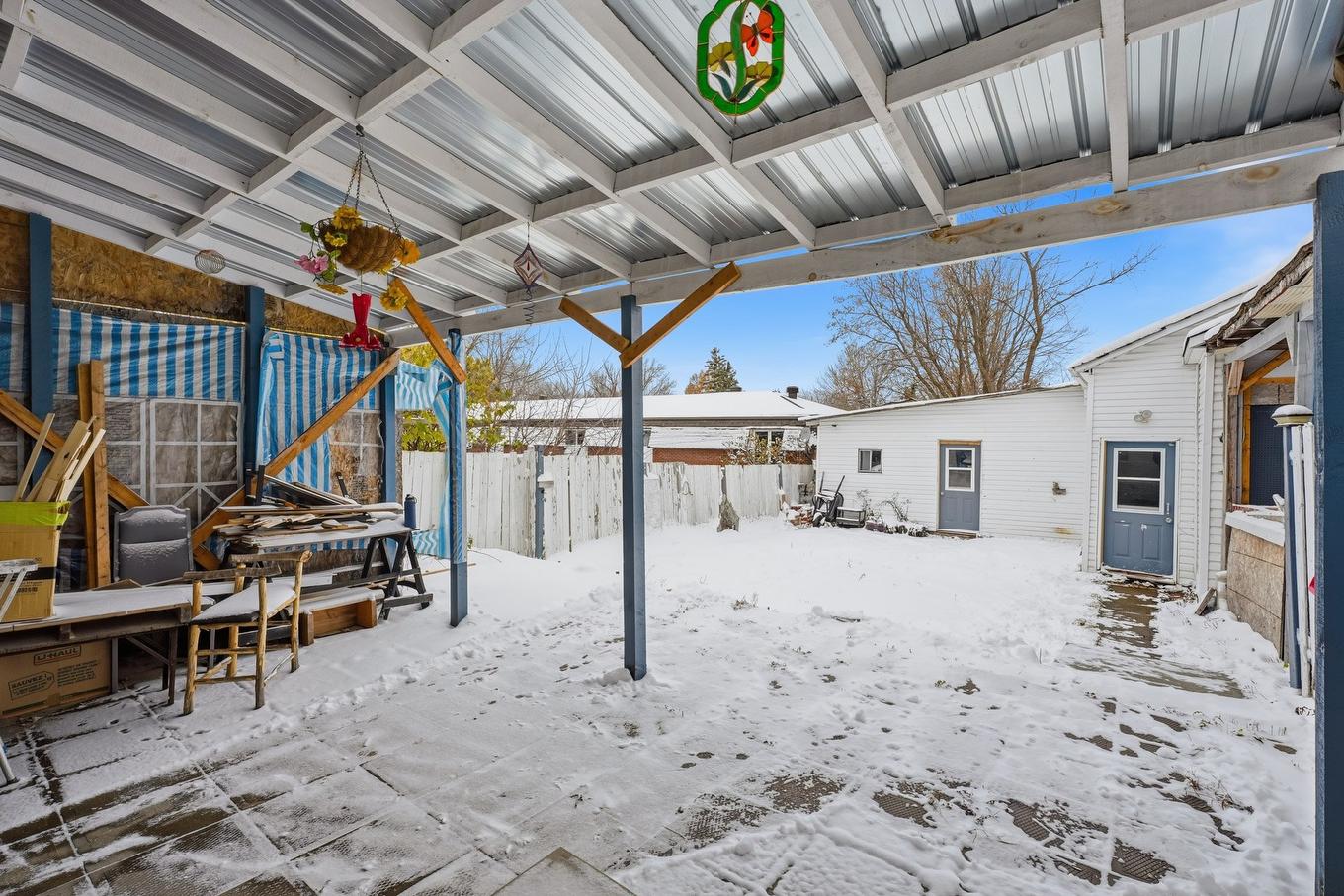 Backyard - 131 Rue Lefebvre, Gatineau (Buckingham), QC - Outdoor With Exterior