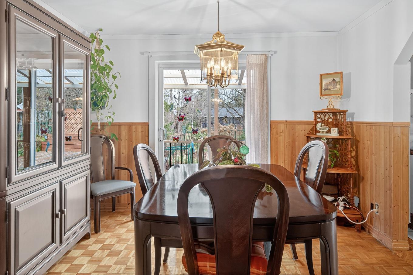 Salle à manger - 26 Rue Des Pionniers, La Macaza, QC - Indoor Photo Showing Dining Room