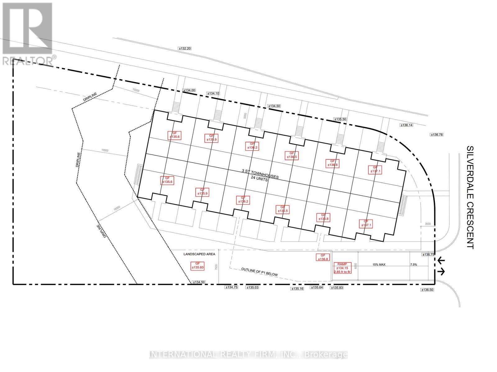 Site plan concept - 10 Silverdale Crescent, Toronto, ON