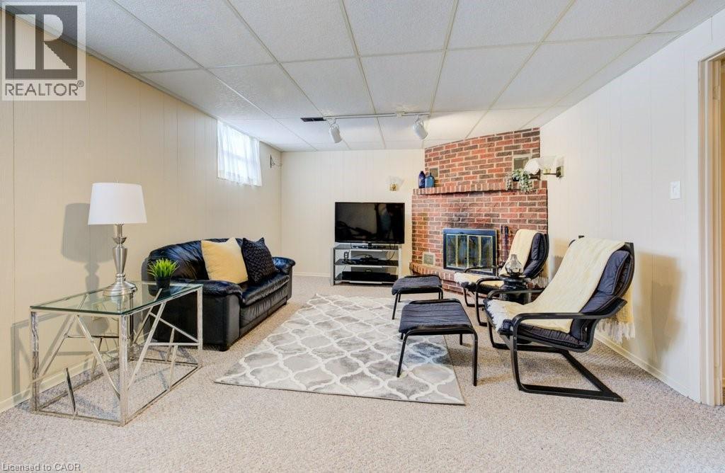 66 Water Street, Ayr, ON - Indoor With Fireplace