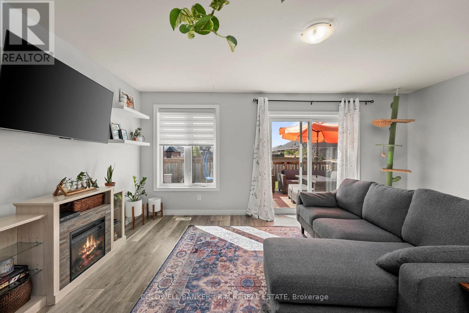 13 Noah Lane, Asphodel-Norwood, ON - Indoor Photo Showing Living Room With Fireplace