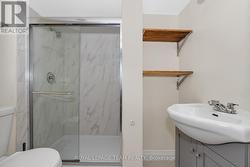 3 piece bathroom in basement -