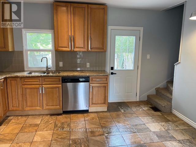 396 Macnab Street N, Hamilton, ON - Indoor Photo Showing Kitchen With Double Sink