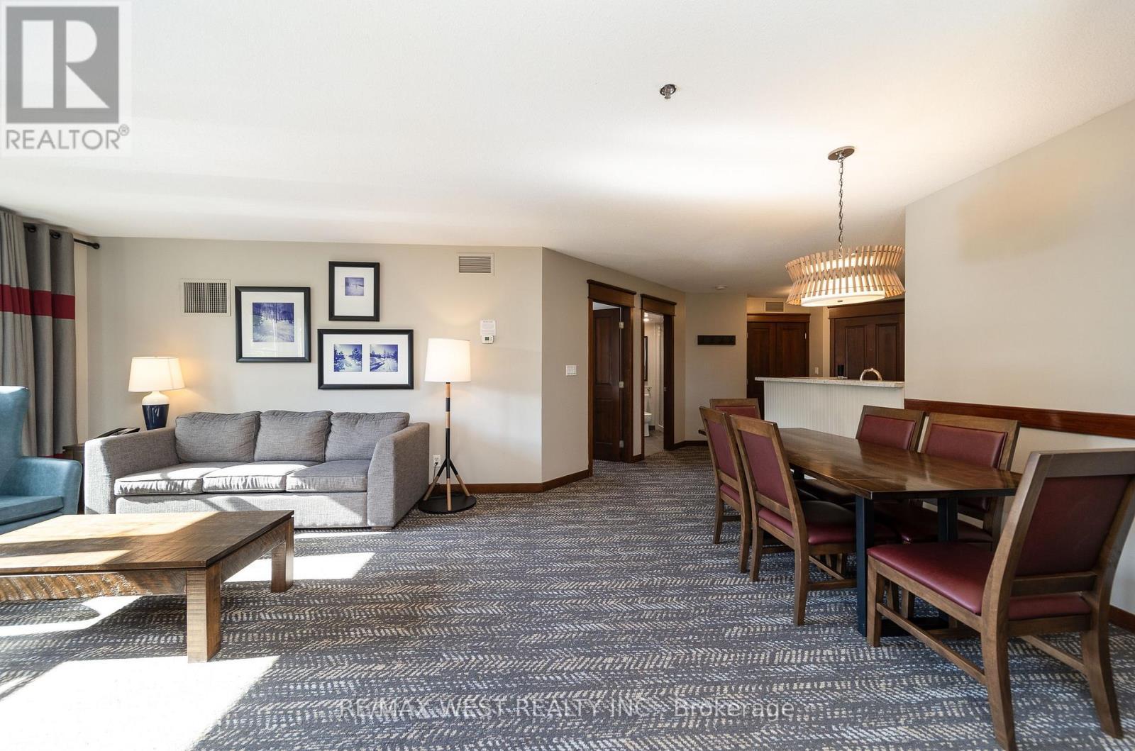 Living/dining room - 232 - 152 Jozo Weider Boulevard, Blue Mountains, ON - Indoor