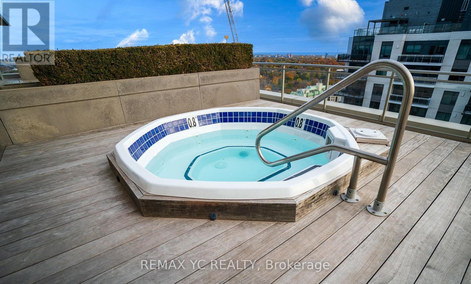 1709 - 83 Redpath Avenue, Toronto, ON - Outdoor With Above Ground Pool With Deck Patio Veranda With Exterior