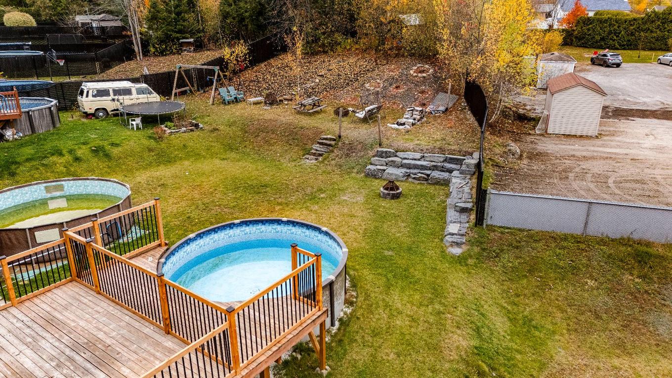 Piscine - 1397 Rue Adélard-Dumas, Sherbrooke (Fleurimont), QC - Outdoor With Above Ground Pool
