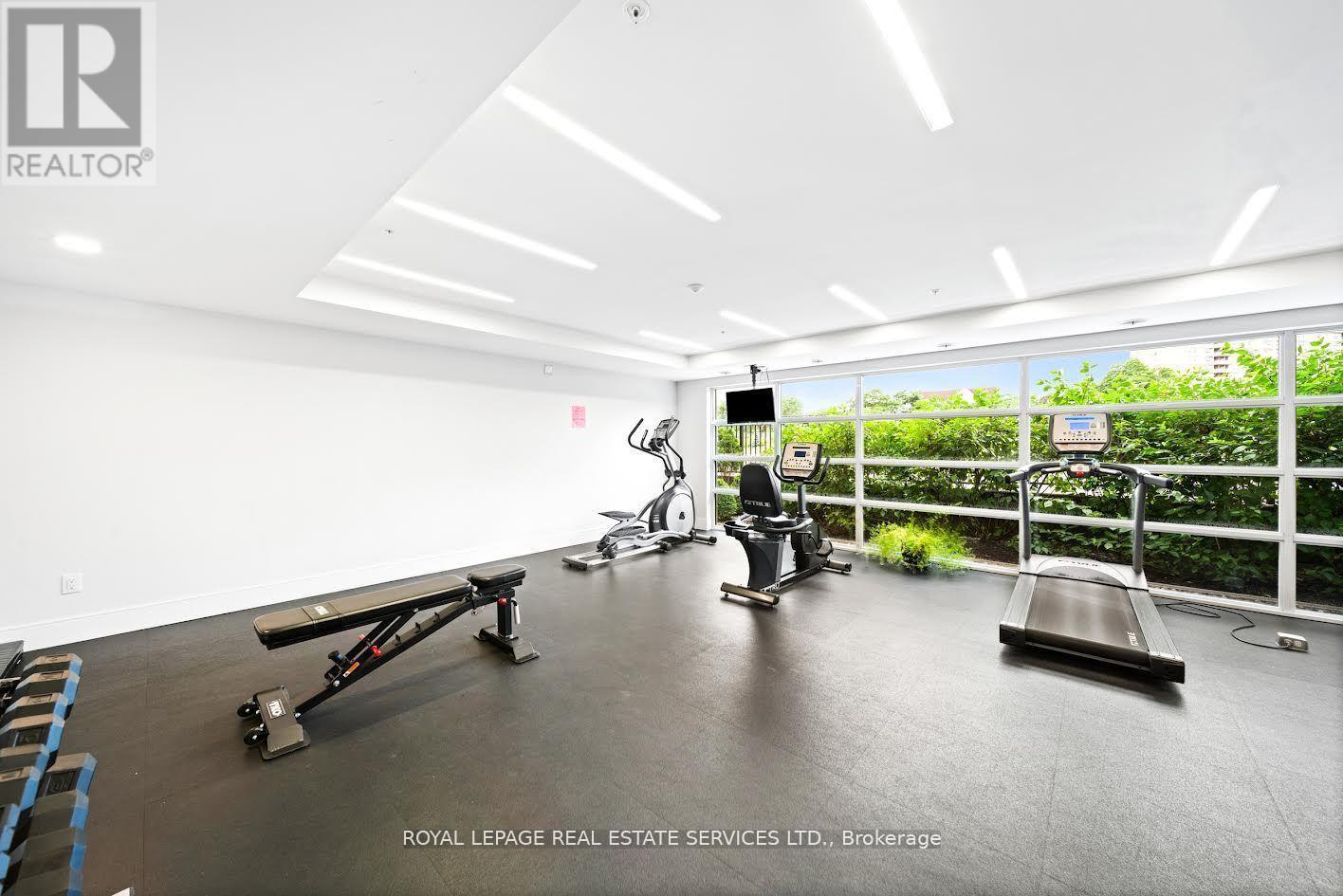 412 - 15 Prince Albert Boulevard, Kitchener, ON - Indoor Photo Showing Gym Room