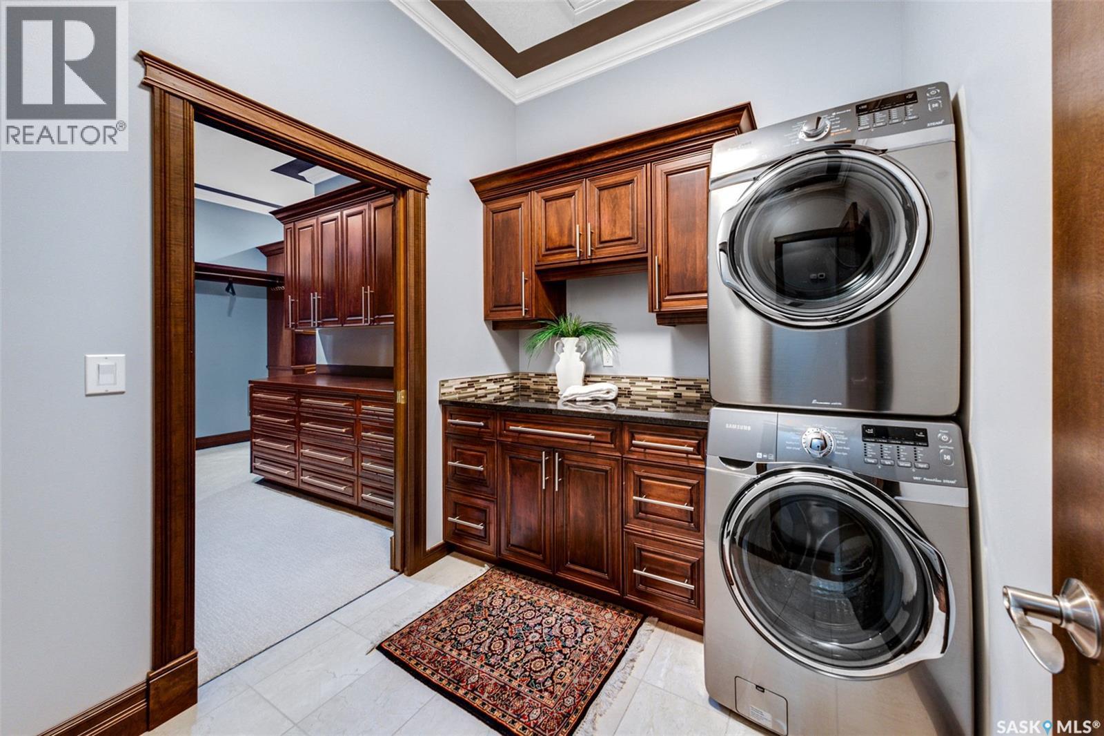 72 Rivers Edge Lane, Corman Park Rm No. 344, SK - Indoor Photo Showing Laundry Room