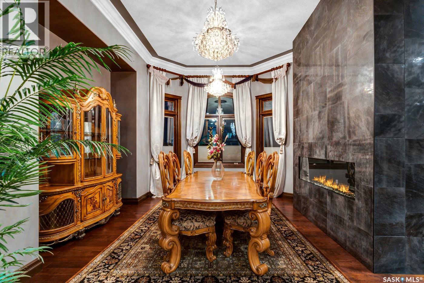 72 Rivers Edge Lane, Corman Park Rm No. 344, SK - Indoor With Fireplace