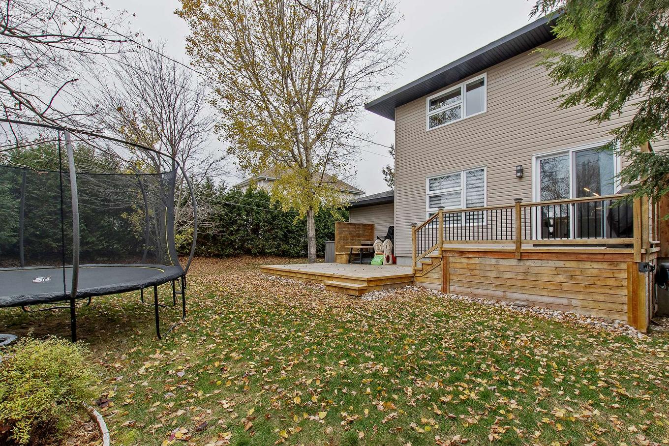 Back facade - 1879 Rue Angèle, Saint-Jérôme, QC - Outdoor With Deck Patio Veranda