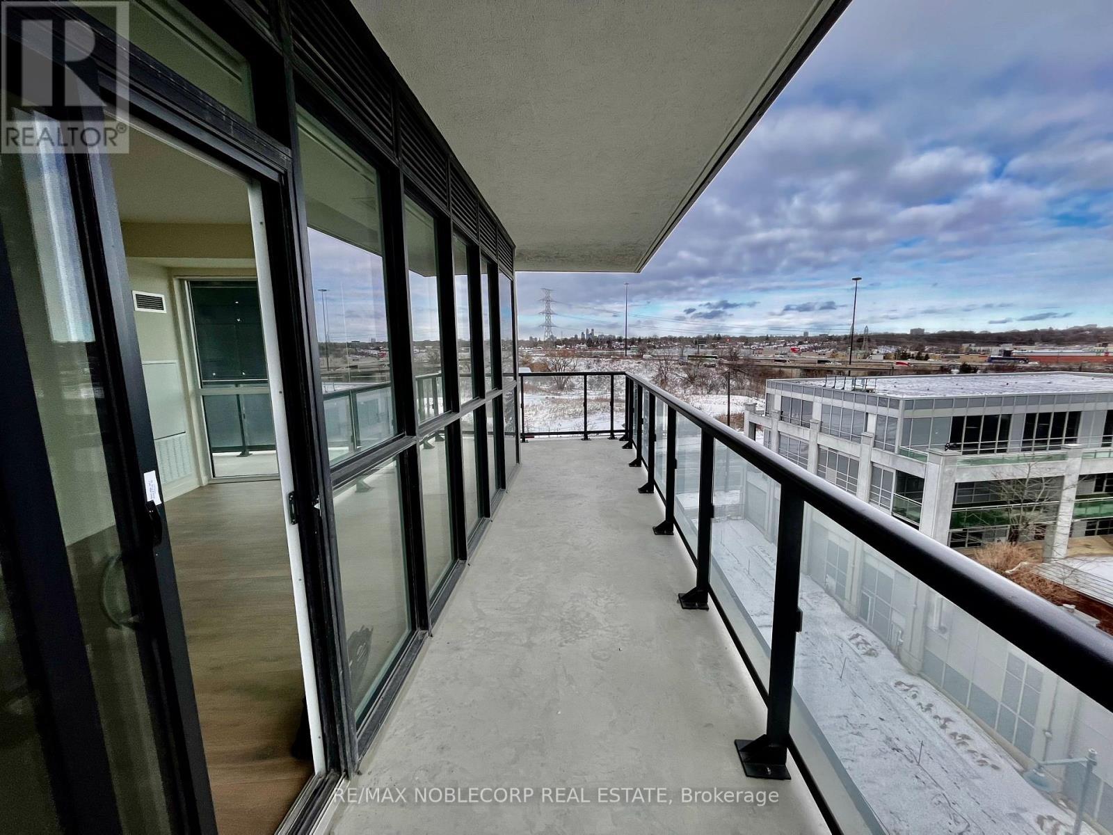 711 - 38 Annie Craig Drive, Toronto, ON - Outdoor With Balcony With View With Exterior