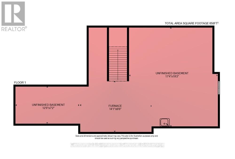 Unfinished basement floor plans with measurements - 9 - 8273 Tulip Tree Drive, Niagara Falls, ON