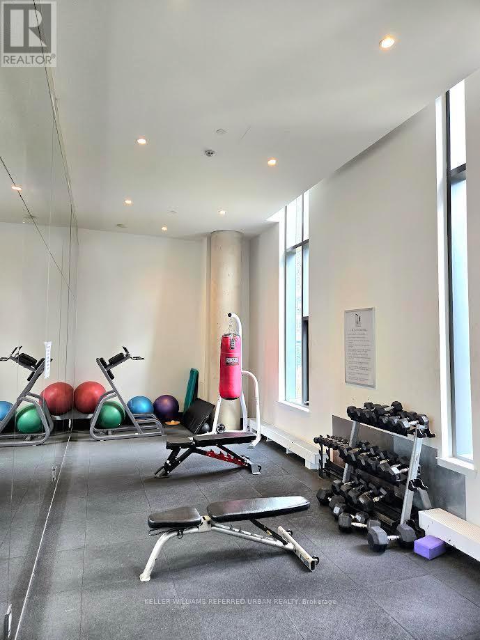 1204 - 170 Fort York Boulevard, Toronto, ON - Indoor Photo Showing Gym Room