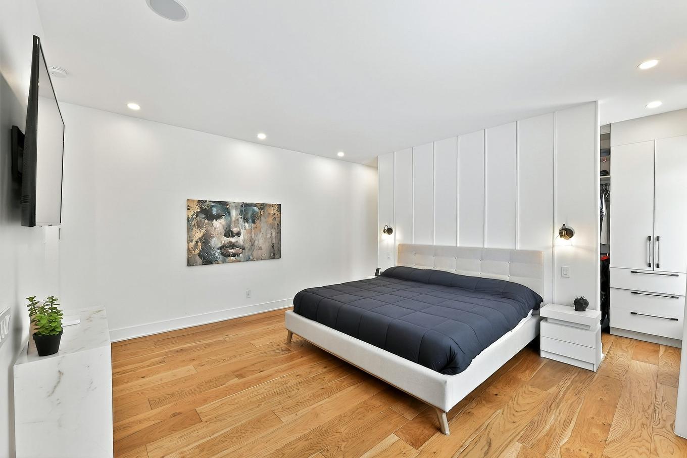 Chambre à coucher principale - 62 Rue Monette, Saint-Hippolyte, QC - Indoor Photo Showing Bedroom