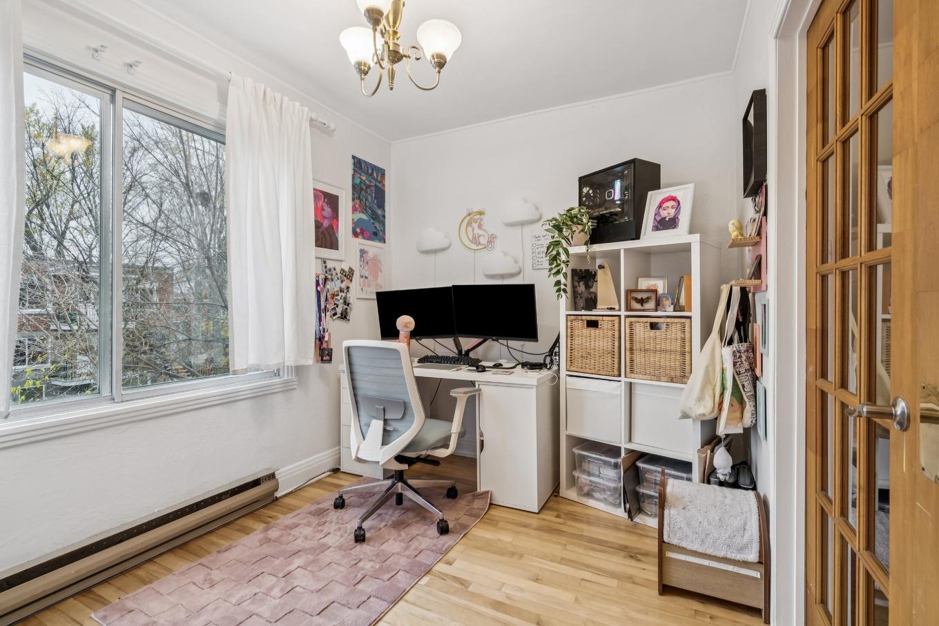 Bedroom - 10507 - 10511 Rue De La Roche, Montréal (Ahuntsic-Cartierville), QC - Indoor Photo Showing Office