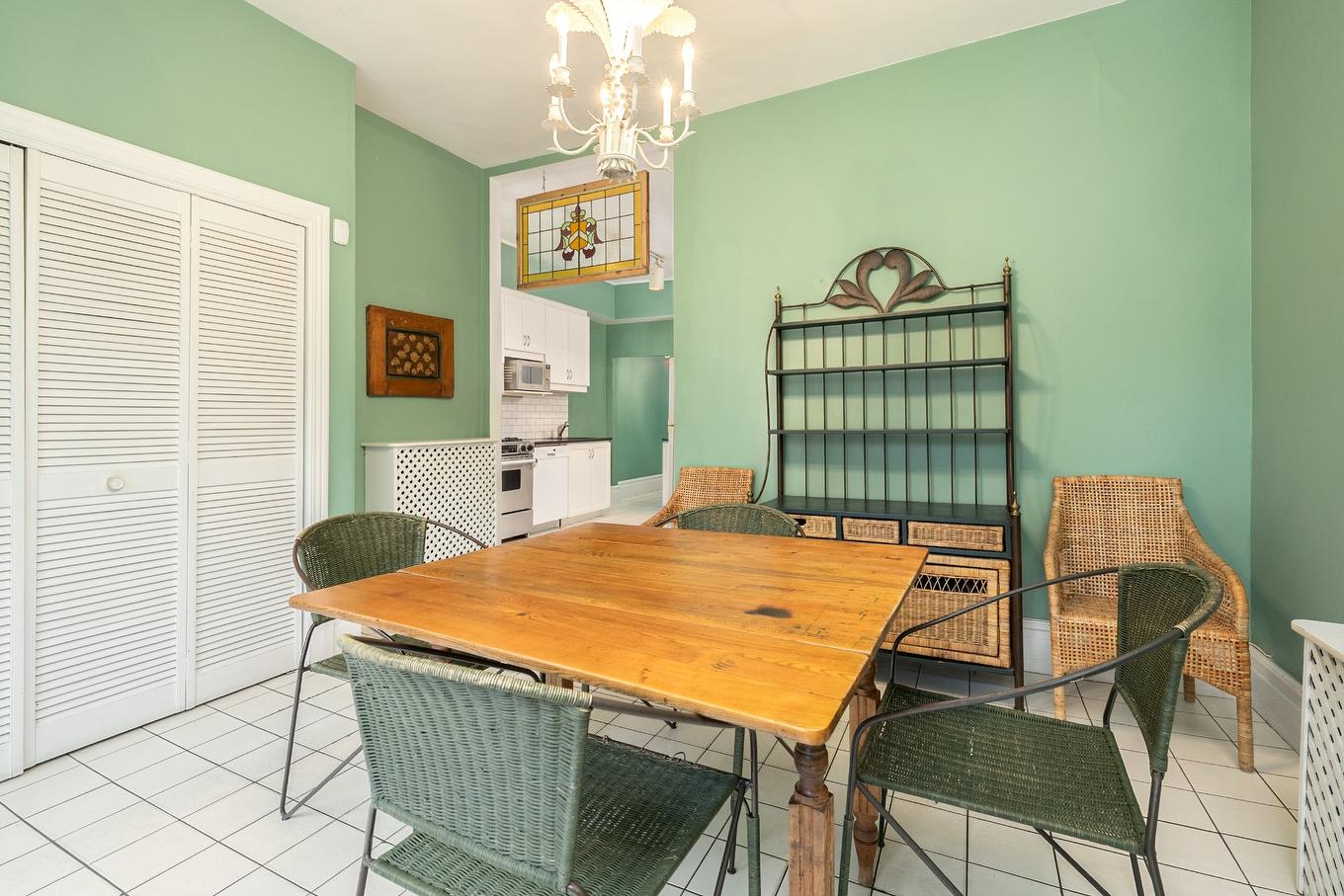 Coin-repas - 3567 Av. Girouard, Montréal (Côte-Des-Neiges/Notre-Dame-De-Grâce), QC - Indoor Photo Showing Dining Room