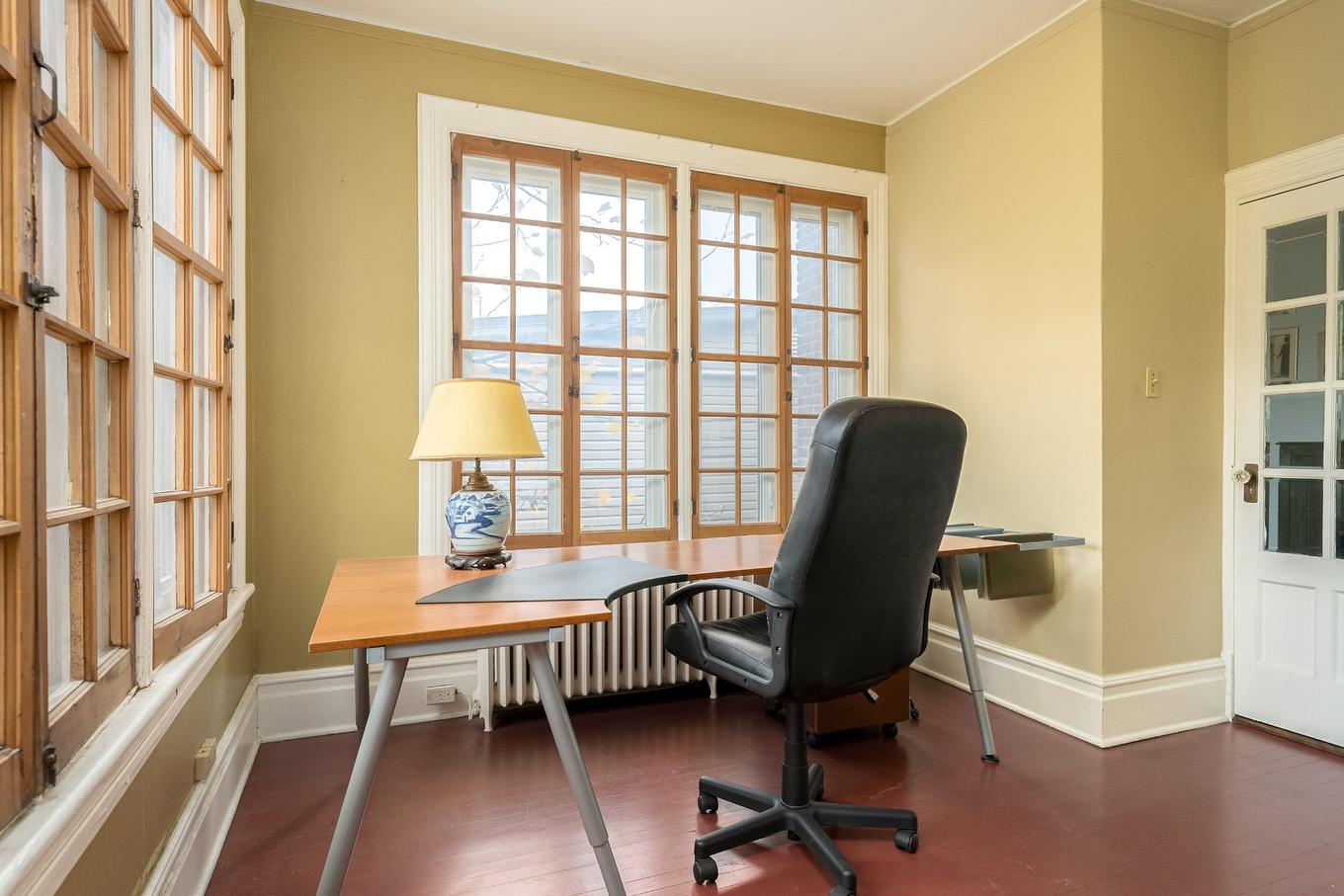 Solarium/Verrière - 3567 Av. Girouard, Montréal (Côte-Des-Neiges/Notre-Dame-De-Grâce), QC - Indoor Photo Showing Office