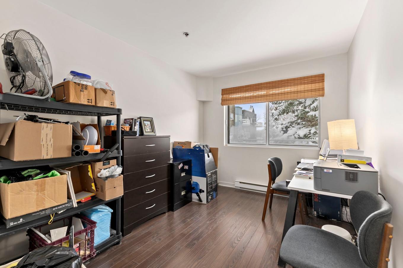 Bedroom - 306-5250 Rue Riviera, Montréal (Pierrefonds-Roxboro), QC - Indoor Photo Showing Office
