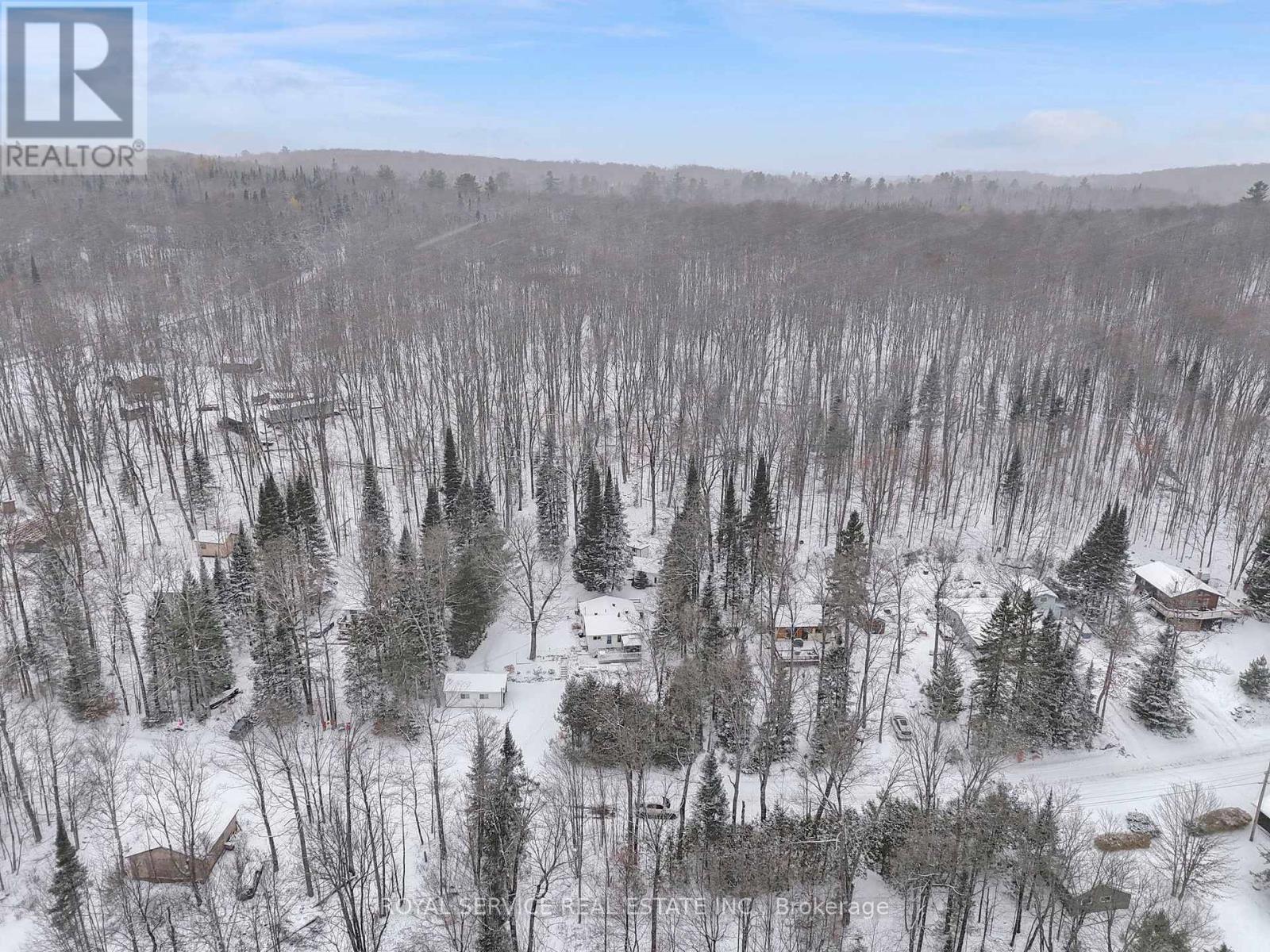 Aerial View of Property and Area - 1039 Grace River Road, Highlands East (Monmouth), ON - Outdoor With View