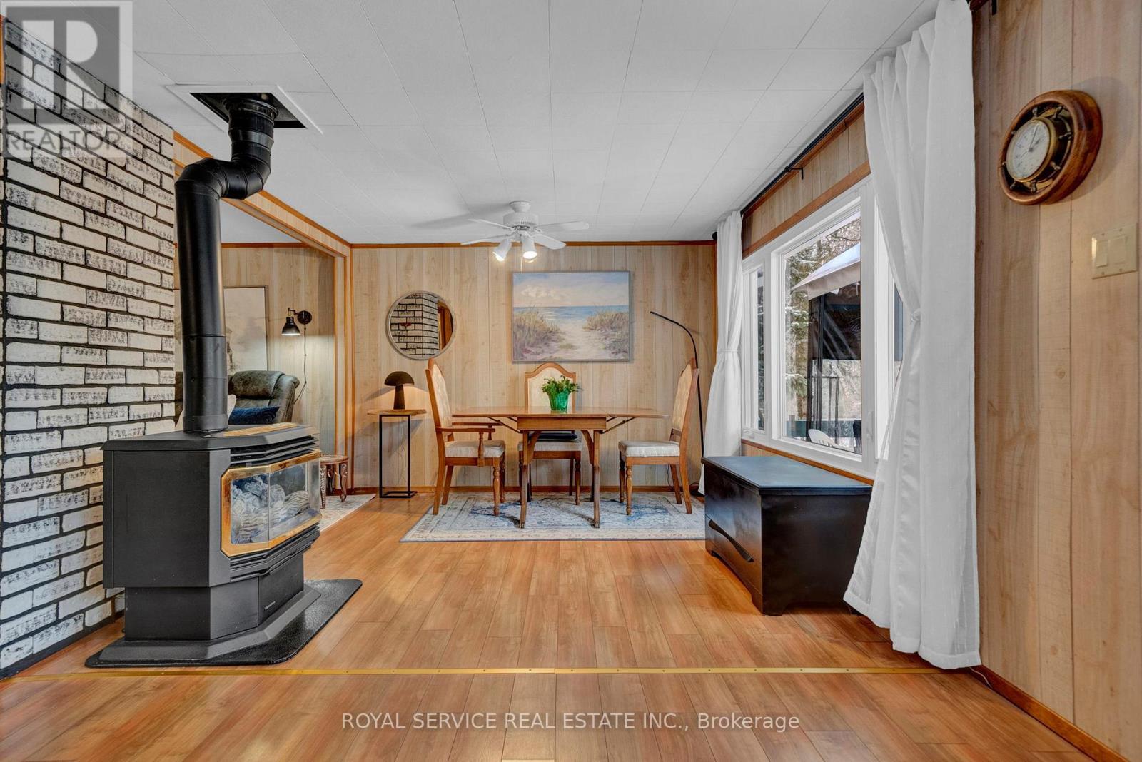 View of Dining Room with Window - 1039 Grace River Road, Highlands East (Monmouth), ON - Indoor