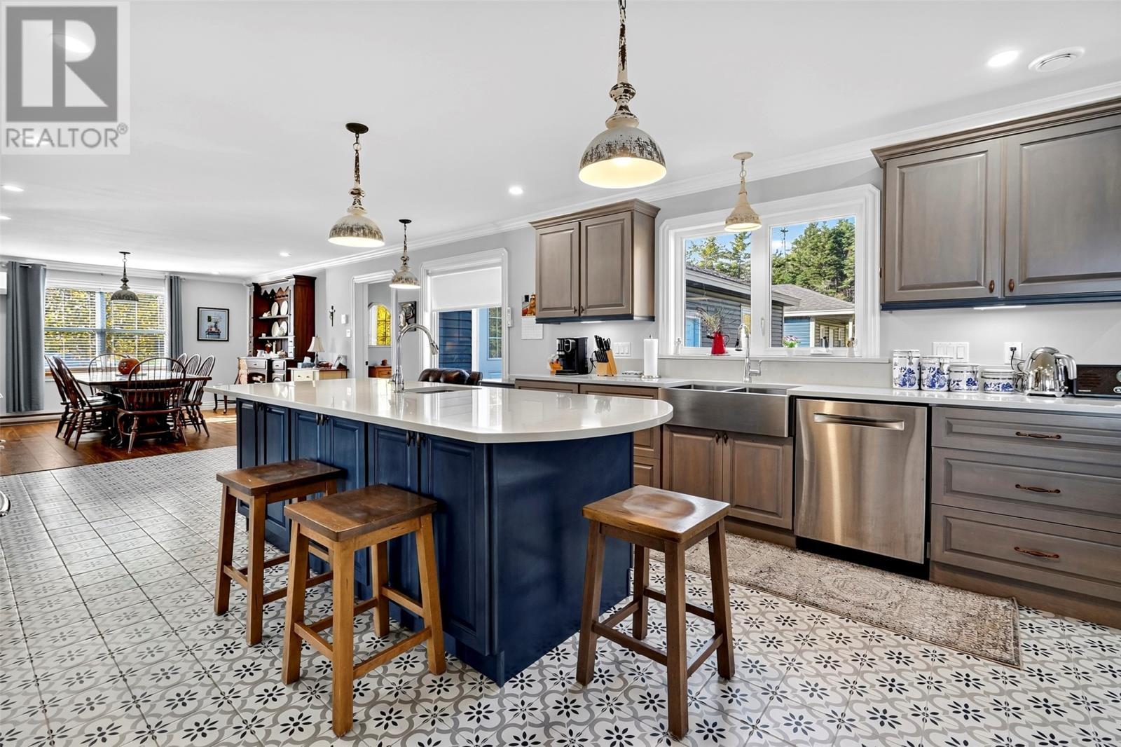 44 North River Road, North River, NL - Indoor Photo Showing Kitchen With Upgraded Kitchen