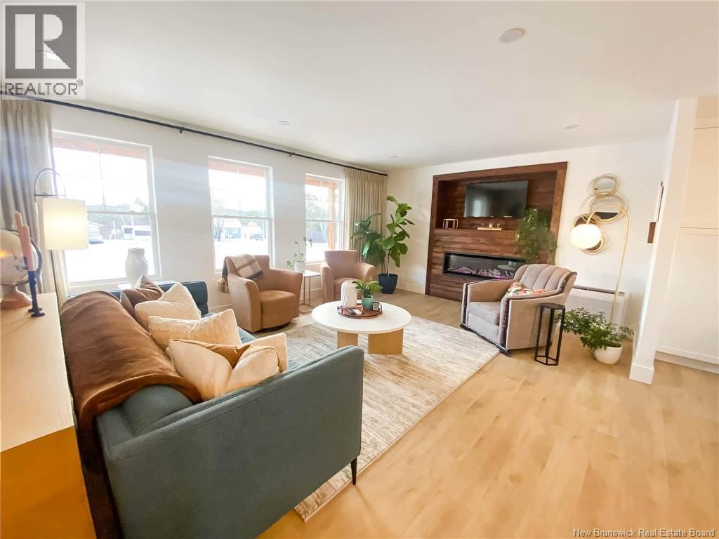 1038 Route 425 Highway, Whitney, NB - Indoor Photo Showing Living Room With Fireplace