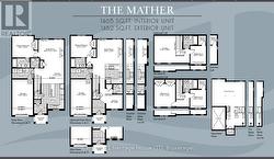 Mather Floor Plans -