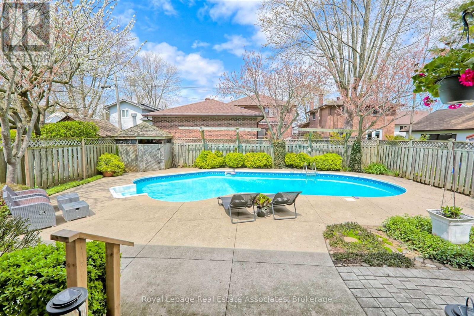 599 Lakeside Avenue, Mississauga, ON - Outdoor With In Ground Pool With Backyard