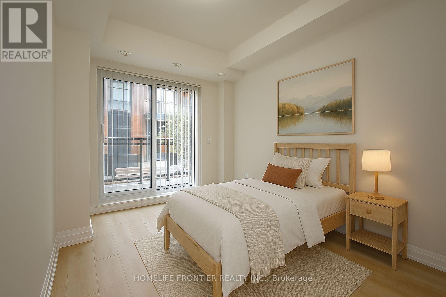 Primary Bedroom - C1302 - 5299 Highway 7 Road, Vaughan, ON - Indoor Photo Showing Bedroom