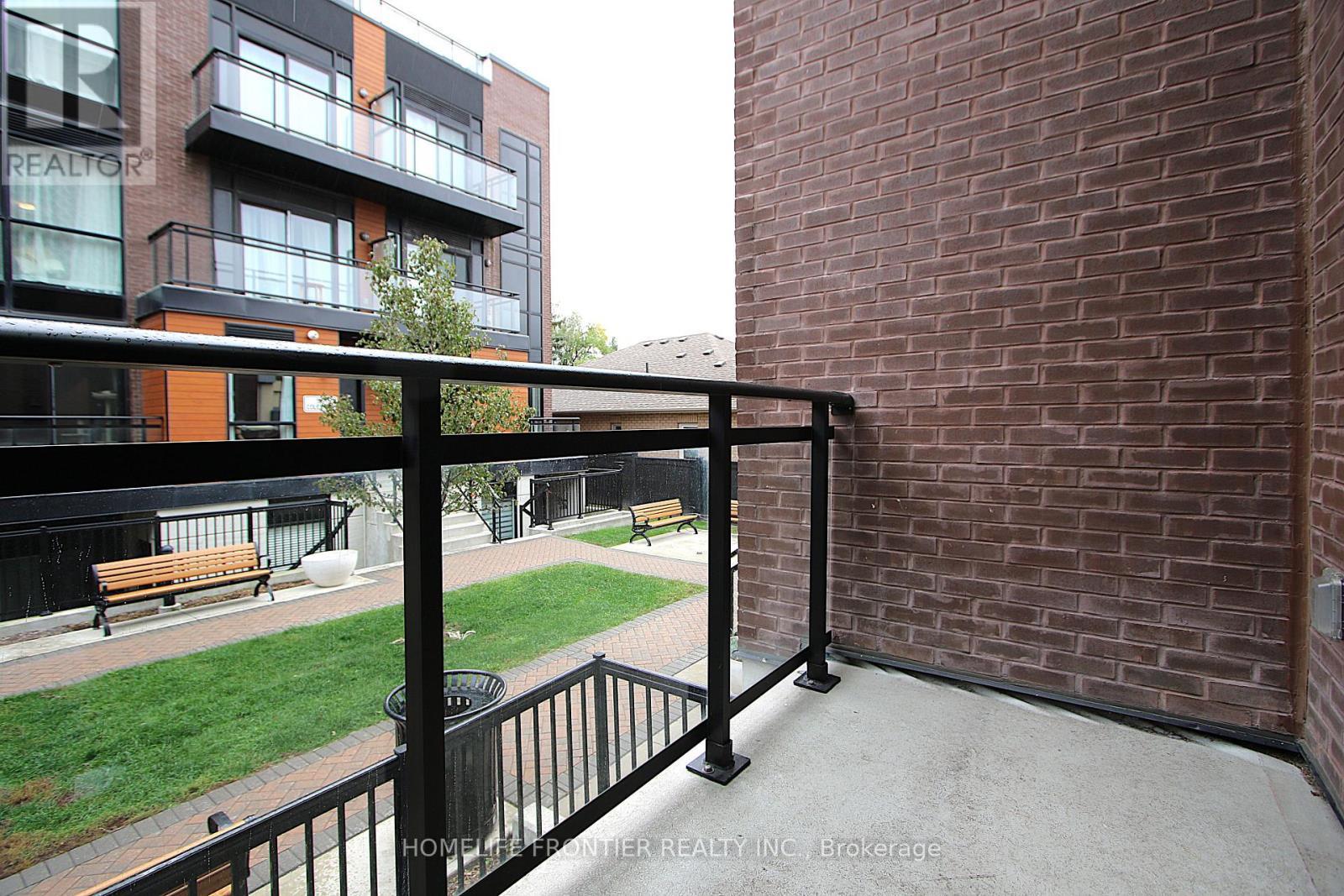 Primary Balcony - C1302 - 5299 Highway 7 Road, Vaughan, ON - Outdoor With Balcony With Exterior