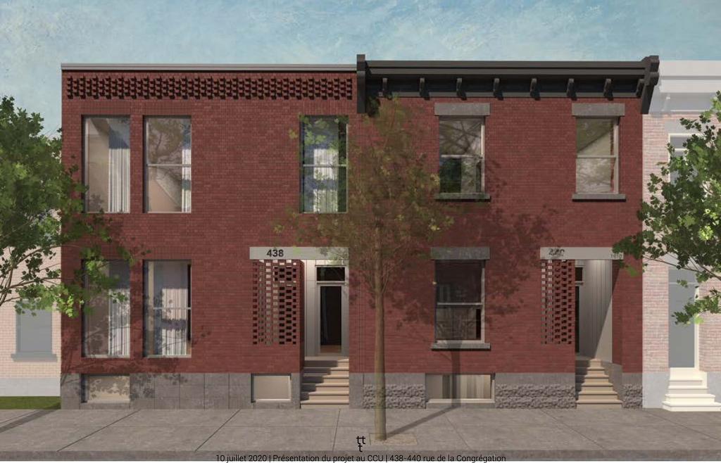 To be built - 440 Rue De La Congrégation, Montréal (Le Sud-Ouest), QC -