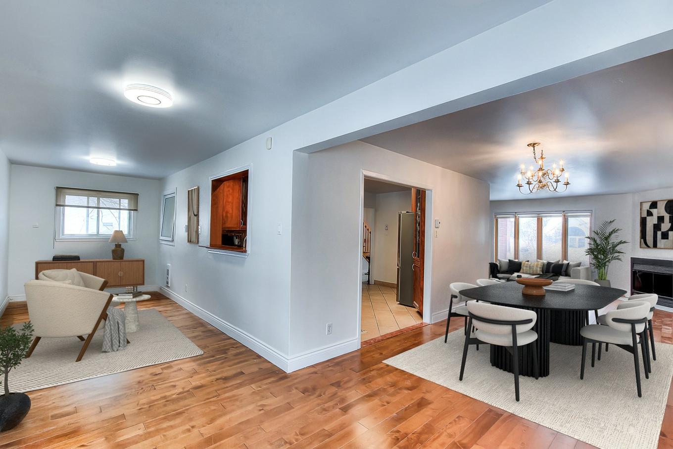 Vue d'ensemble - 3298 Rue Élodie, Laval (Fabreville), QC - Indoor Photo Showing Dining Room