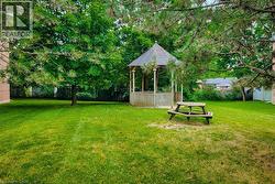 View of yard with a gazebo -