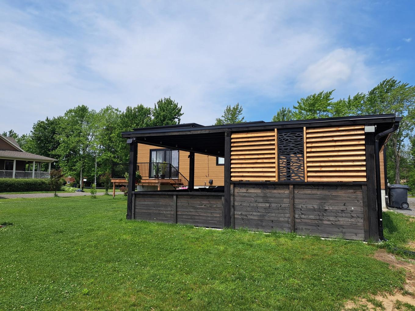 Backyard - 2870 Ch. Bellevue, Saint-Boniface, QC - Outdoor