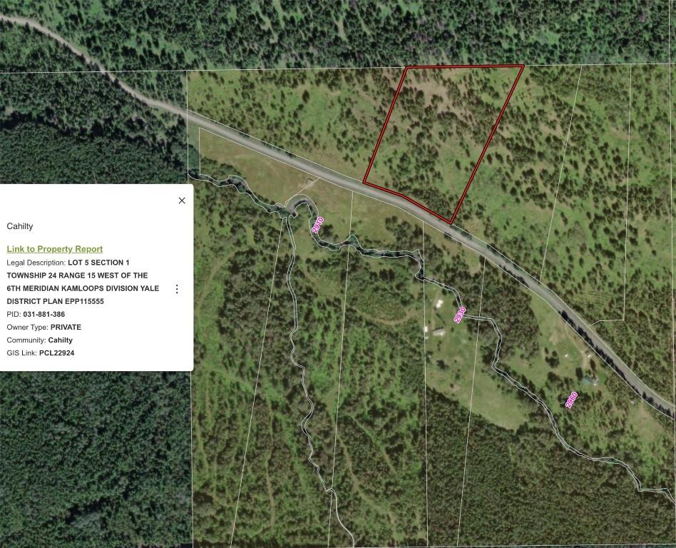 Lot 5 Fadear Creek Road, Kamloops, BC