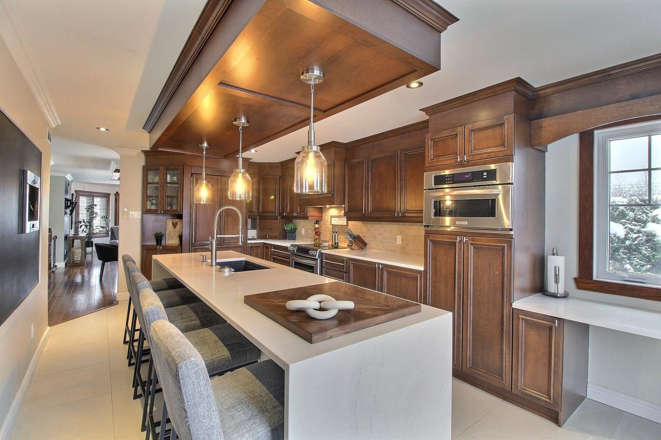 Overall view - 3569 7E Rue, Val-D'Or, QC - Indoor Photo Showing Kitchen With Upgraded Kitchen