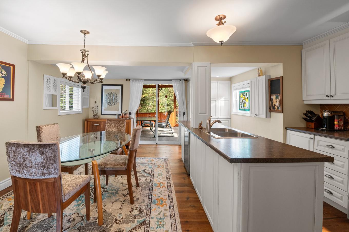 Dining room - 1857 Rue Lavallée, Val-David, QC - Indoor Photo Showing Dining Room