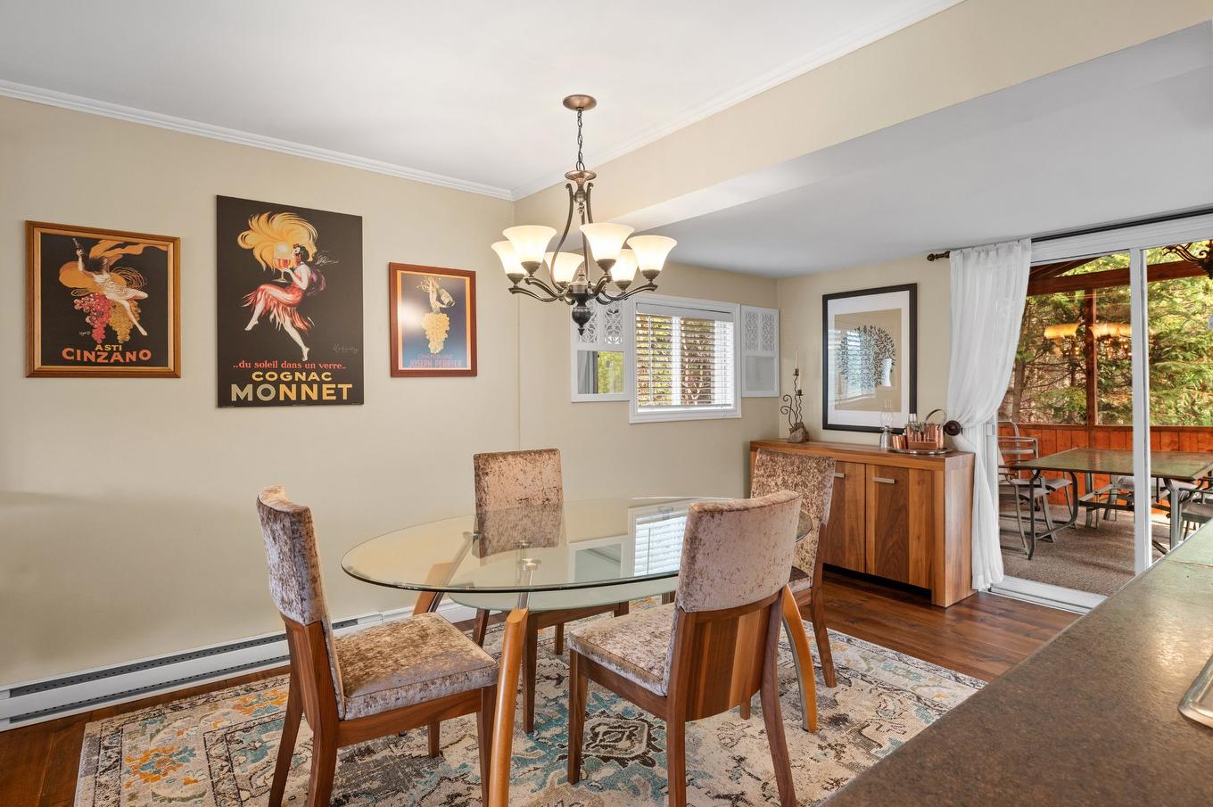 Dining room - 1857 Rue Lavallée, Val-David, QC - Indoor Photo Showing Dining Room