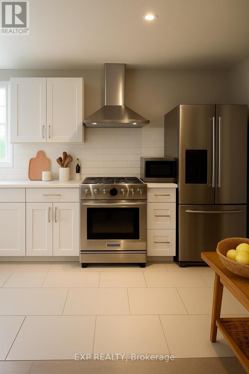 VIRTUALLY STAGED TO SHOW POSSIBILITIES - 353 Colborne Street, Centre Wellington, ON - Indoor Photo Showing Kitchen