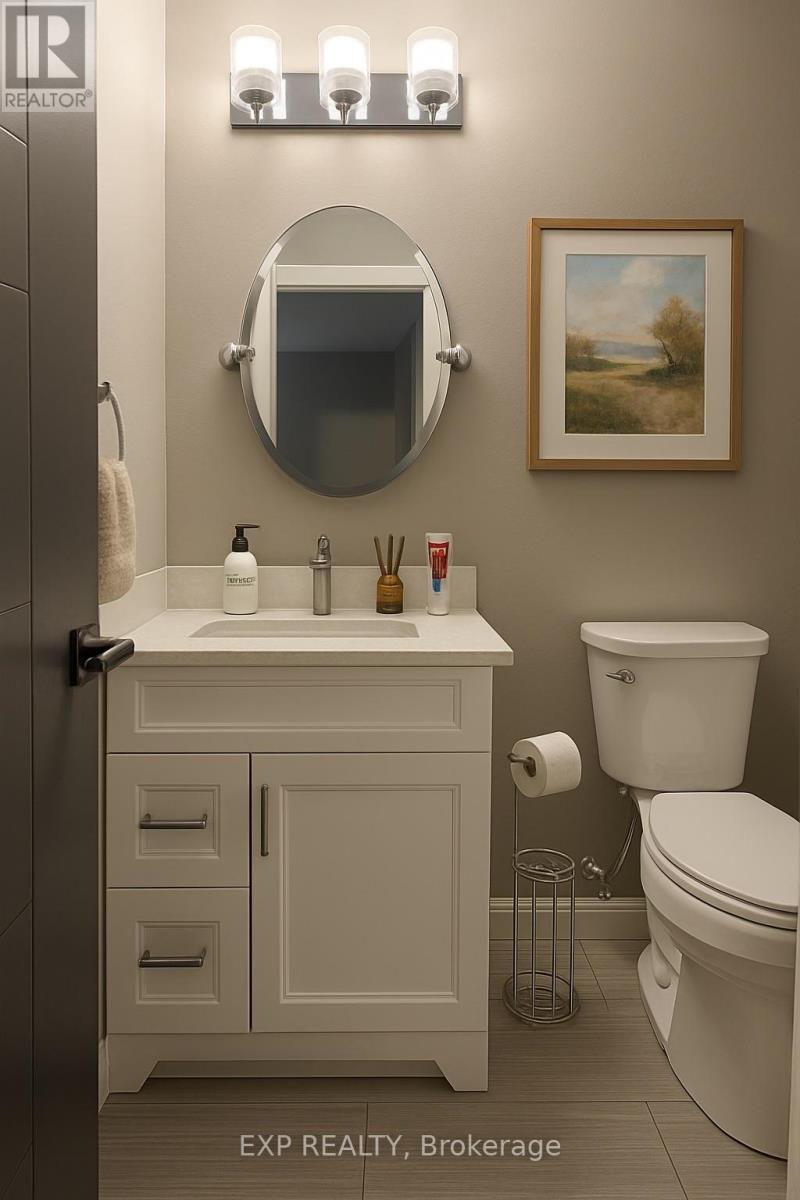 VIRTUALLY STAGED TO SHOW POSSIBILITIES - 353 Colborne Street, Centre Wellington, ON - Indoor Photo Showing Bathroom