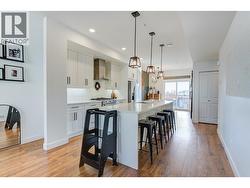 great room to kitchen -