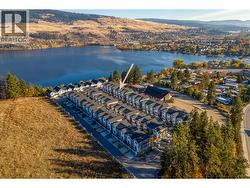 over view of complex and the lake -